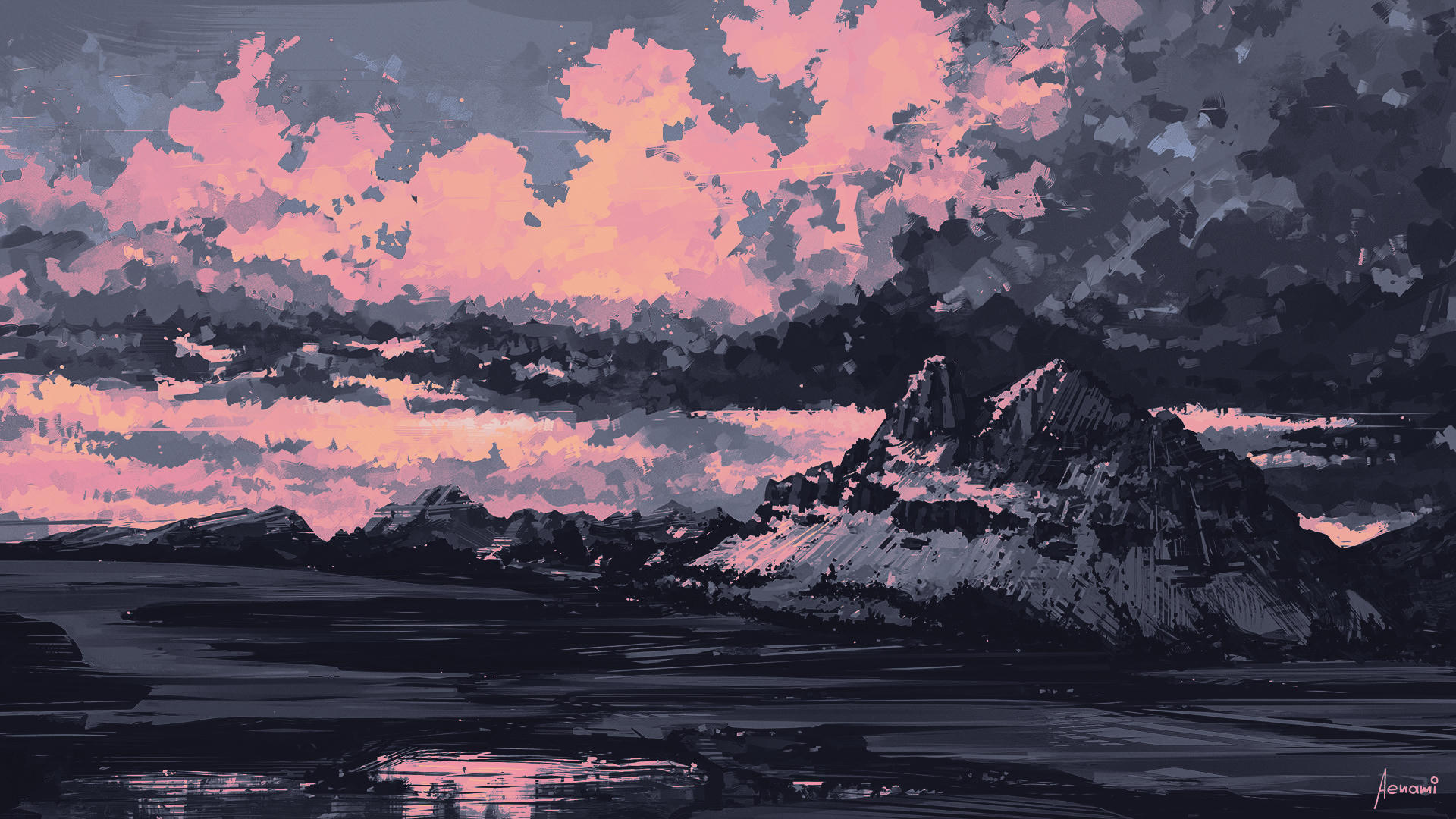Octlitch Mountain theme